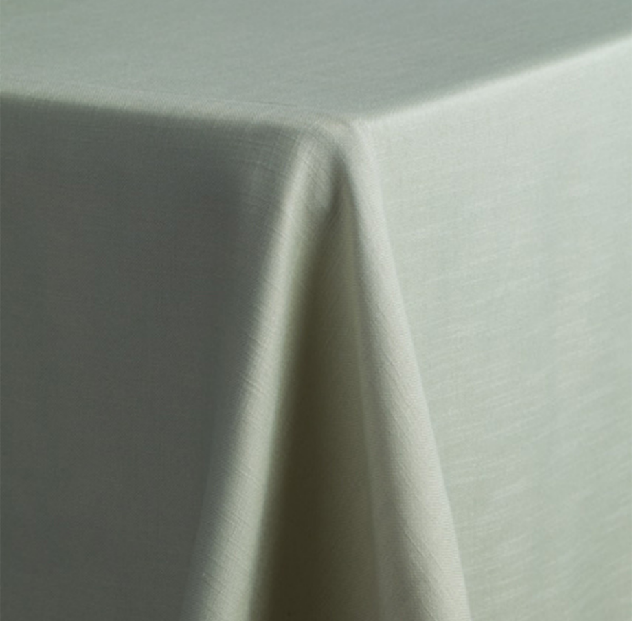 Luxury Amaifi Linen Whisper Green White Label Hire