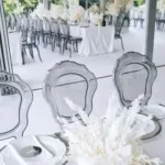 Luxury Smoke Dining Chair
