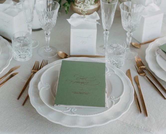 Simple White Wedding Peterson House